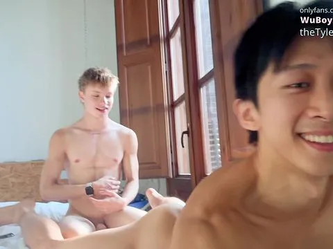 Tyler Wu's suspension completes in a